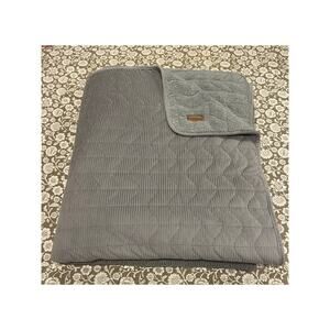 Koolaburra By UGG‎ Crystelle Gaux Fur Blanket In Gray 90x106 King Size